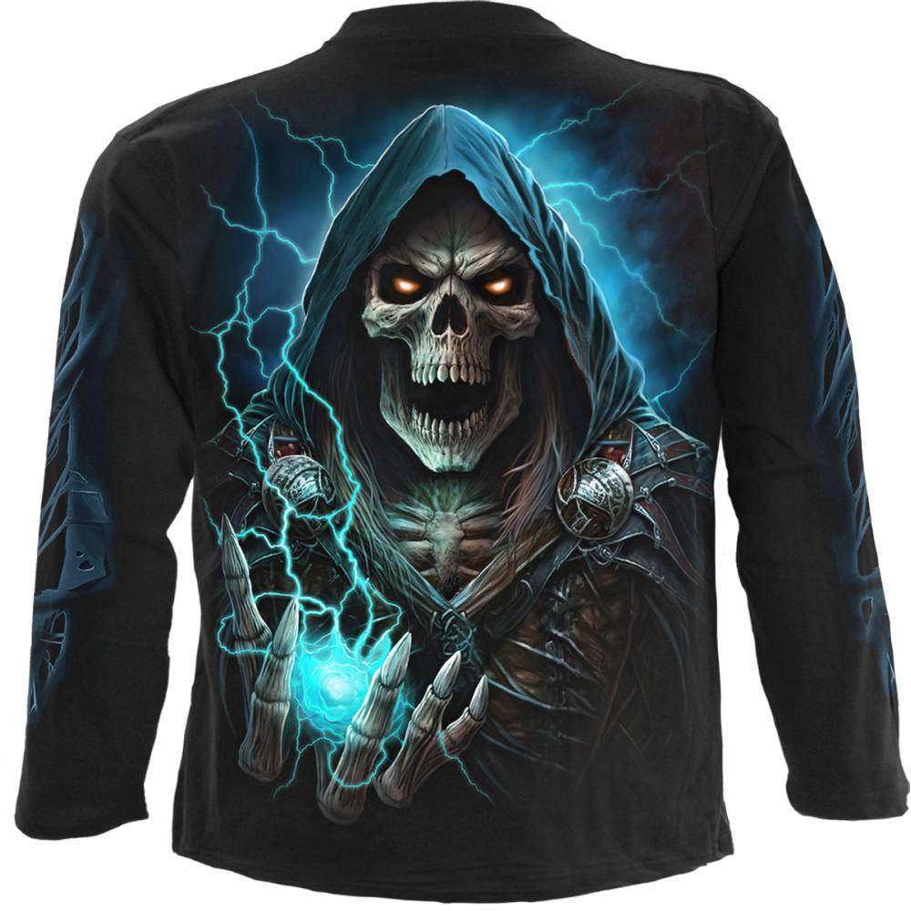 Spiral - Dead Metal Lange ärmel top - Schwarz